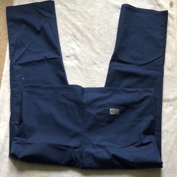 Set of 2 identical size Large navy scrubzone scrub bottoms. - Picture 3 of 5